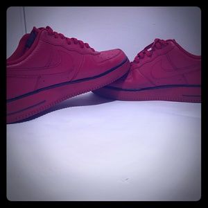 Nike Air Force 1 Low Red/Red